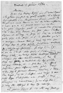 Brief aan Richard Wagner (1813-83) 17 februari 1860 door Charles Pierre Baudelaire